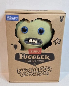 ZURU Fuggler NEW FUGGS ON BLOCK Foolish Four Eyes Funny Ugly Monster 9” Sealed - Picture 1 of 5