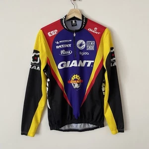 Cycling Castelli Rock Shox Team Giant Bike Michelin Jersey Large L 1/4 Zip - Picture 1 of 8