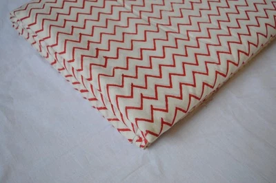 3 Yard Hand Block Print Fabric 100%Cotton NO TARRIF CHARGES 100%✅ZK_206 - Image 1 of 4