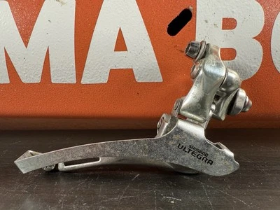 Vintage Shimano Ultegra FD-6500 Front Derailleur Braze On Bottom Pull Race #14 - Image 1 of 4