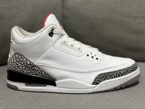 2011 Nike Air Jordan 3 Retro White Cement Men’s Size 12 - Picture 1 of 15