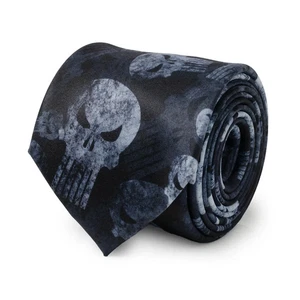 Marvel Punisher Dark Teal Men's Tie - Picture 1 of 5