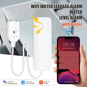 Tuya WiFi Smart Water Leak Sensor Flood Leakage Level Overflow Detector Alarm UK - Picture 1 of 12