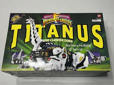 Mighty Morphin Power Rangers Titanus Carrier Zord 1993 sellado nuevo en caja Foto 1 de 4