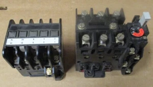 ALLIS - CHALMERS MOTOR STARTER SCHÜTZ RELAIS # 24-165-240-701 & # GC-0DC0 - Bild 1 von 5