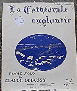 Debussy La Cathedrale Engloutie piano solo sheet music (SMO) - Picture 1 of 2