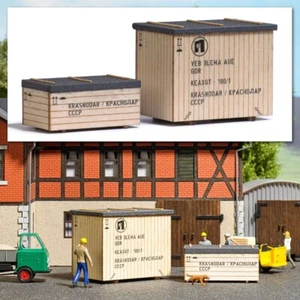 Busch 1840, Maschinenkisten OST, neu, OVP, Lager, Kisten, Fabrik - Bild 1 von 1