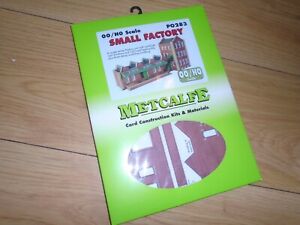 Un-opened Metcalfe PO283 Card Small Factory for Hornby OO / HO Gauge Sets