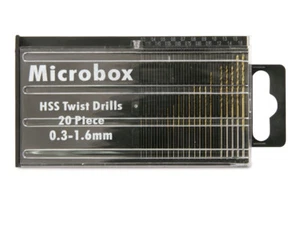 Miniaturbohrer-Set for Den Modelmaking / HSS 0,3 -1,6mm - Photo 1 sur 1