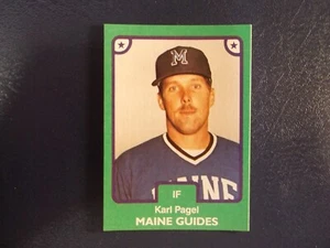 1984 TCMA Maine Guides Karl Pagel Card # 16 - Picture 1 of 2