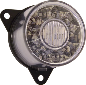 LITE-wire 55 Serie (55mm) LED Rotondo Indicatore Posteriore Luce CHIARO Fly Lead 24V - Foto 1 di 2