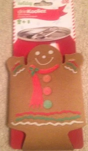 DCI Holiday Pan de Jengibre DrinKooliez Bebida Manga Medias Relleno Regalo de Navidad - Imagen 1 de 4
