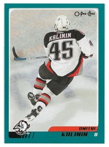 Dmitri Kamlinin #166 Gold Lettering 2003-04 O-Pee-Chee Hockey Card NM-Mint