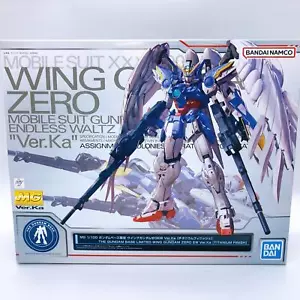 MG 1/100 Wing Gundam Zero EW Ver.Ka Titanium Finish Limited Model Kit Bandai NEW - Picture 1 of 8