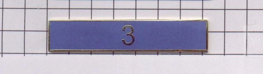 Barra de citas unitarias ganada 3 veces - genérica Foto 1 de 1