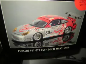 1:18 Minichamps Porsche 911 GT3 RSR Flying Lizard Racing 24h Le Mans 2006 en embalaje original - Imagen 1 de 2