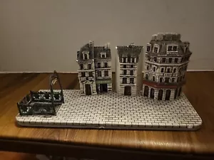 CHIPS! J Carlton Dominique Gault Miniature Pcs. Village Paris Provence Buildings - Picture 1 of 24