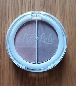 Lily Lolo Pressed Mineral Eye Shadow Duo Chic Nudes BNIB - Picture 1 of 3