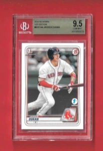 Baseball gradé Topps Bowman 2020 1st Edition Jarren Duran #BFE-144  Beckett 9.5 - Imagen 1 de 2