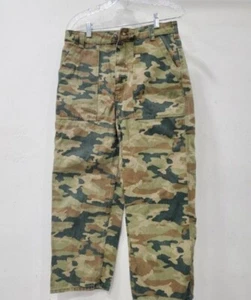 We The Free Camoflauge Cropl Jean 30 Free People - Picture 1 of 5