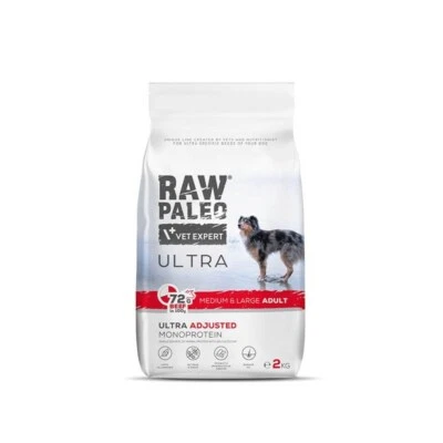 5902414211100 RAW PALEO Ultra Medium&Large Adult Beef – Trockenfutter für Hu - Bild 1 von 4