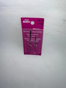 Susan Bates Bent Tip Steel Yarn Needles 2,2.75 #14087 NIP - Picture 1 of 4