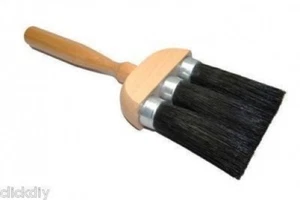 Focol Dusting Brush 3 Ring Dust Brush 3 Knot BRITISH MADE INCL VAT - Picture 1 of 3