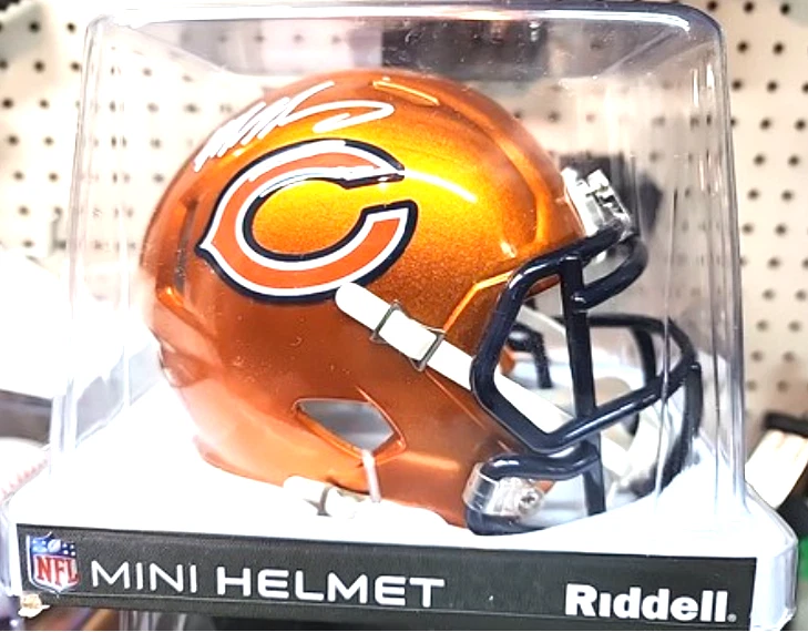 Minicasco Eclipse firmado por Mike Singletary con certificado de autenticidad Beckett Foto 1 de 1