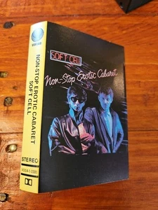 Soft Cell Non-Stop Erotic Cabaret Cassette Tape Canada Rare 1981 Vertigo - Picture 1 of 5