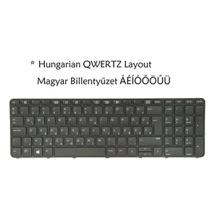 HU HG Magyar QWERTZ Billentyűzet for HP Probook 450 G3 G4, 455 G3 G4, 470 G3 G4 - Bild 1 von 4