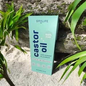 Spalife 100% PURE CASTOR OIL - Cold-pressed & Unrefined - 250ml/8 oz - Picture 1 of 6