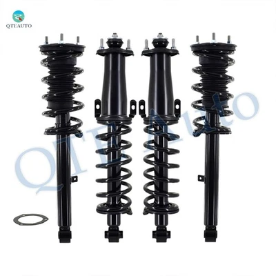 Set 4 Front - Rear Quick Complete Strut For 2006 - 2013 Lexus Is350 RWD - Image 1 of 4