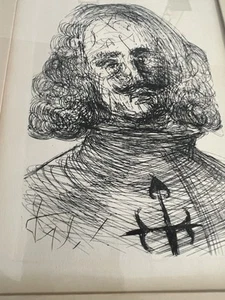 Salvador Dali Signed Etching Collector's Guild Original COA Velazquez - Picture 1 of 7