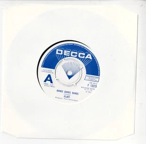 FLUFF Dance Dance Dance UK PROMO 7" VINYL 70s POP - Picture 1 of 1