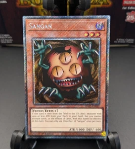 Sangan RA03-EN089 Platinum Secret Rare 1st Edition YuGiOh TCG Card - Picture 1 of 1