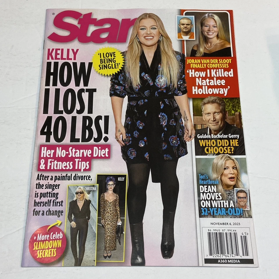 Star Magazine Nov2023 Kelly Clarkson Golden Bachelor Gerry Turner Britney Spears - Imagem 1 de 1