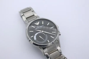 Emporio Armani ART3000 Hybrid Smartwatch Edelstahl Herren Uhr NDW2A | 43 mm - Bild 1 von 6
