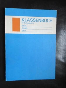 DDR Klassenbuch,leer,unbenutzt ! Schulbuch 1987 - Bild 1 von 1