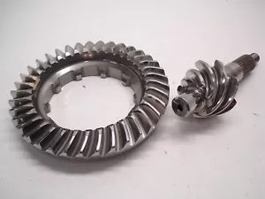 NASCAR FORD 9" XTRAC 5.29 LIGHT WEIGHT SCALLOPED RING & PINION GEAR SET EDM #77 - Foto 1 di 12