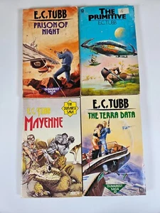 E C Tubb Prison of Night Mayenne The Terra Data 4 Vintage Fantasy Sci Fi - Picture 1 of 13