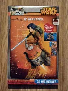 Star Wars Rebels valentine cards RARE UNOPENED - Picture 1 of 1