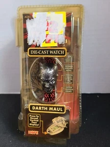 Star Wars Episode 1 DARTH MAUL Die-cast Watch Brand New & Sealed 1999 46271 - Picture 1 of 6