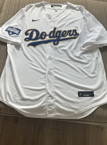 Nike Los Angeles Dodgers Jersey 2020 World Series Betts Kershaw XL Cover