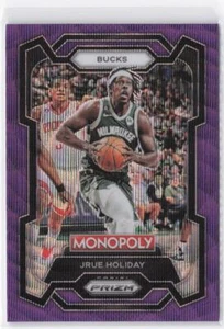 2023-24 Panini Prizm Monopoly Jrue Holiday #51 Purple Bucks - Picture 1 of 2