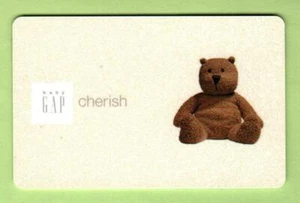 BABY GAP Cherish, Teddy Bear ( 2004 ) Gift Card ( $0 ) - Picture 1 of 1