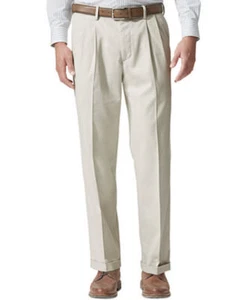Dockers Men's Comfort Khaki Stretch Relaxed-Fit Pant, Porcelain Khaki 478760001 - Picture 1 of 3
