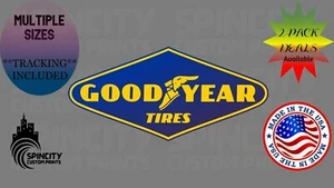 Calcomanía de vinilo gráfica para ventana de automóvil GOODYEAR TIRES pegatina de parachoques para computadora portátil - Imagen 1 de 11