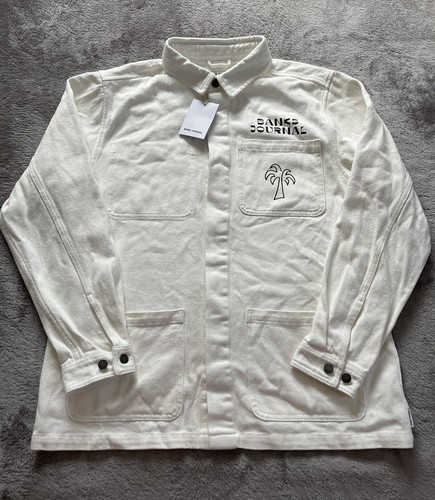 Banks Journal Off The Grid Off White Giacca in Osso Uomo S Giacca Leggera Bianco