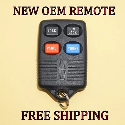 КАК НОВЫЙ OEM LLINCOLN MARK VIII ГОРОДСКОЙ АВТОМОБИЛЬ БЕСКЛЮЧЕВОЙ ВХОД ДИСТАНЦИОННЫЙ БРЕЛОК GQ43VT4T - Изображение 1 из 2