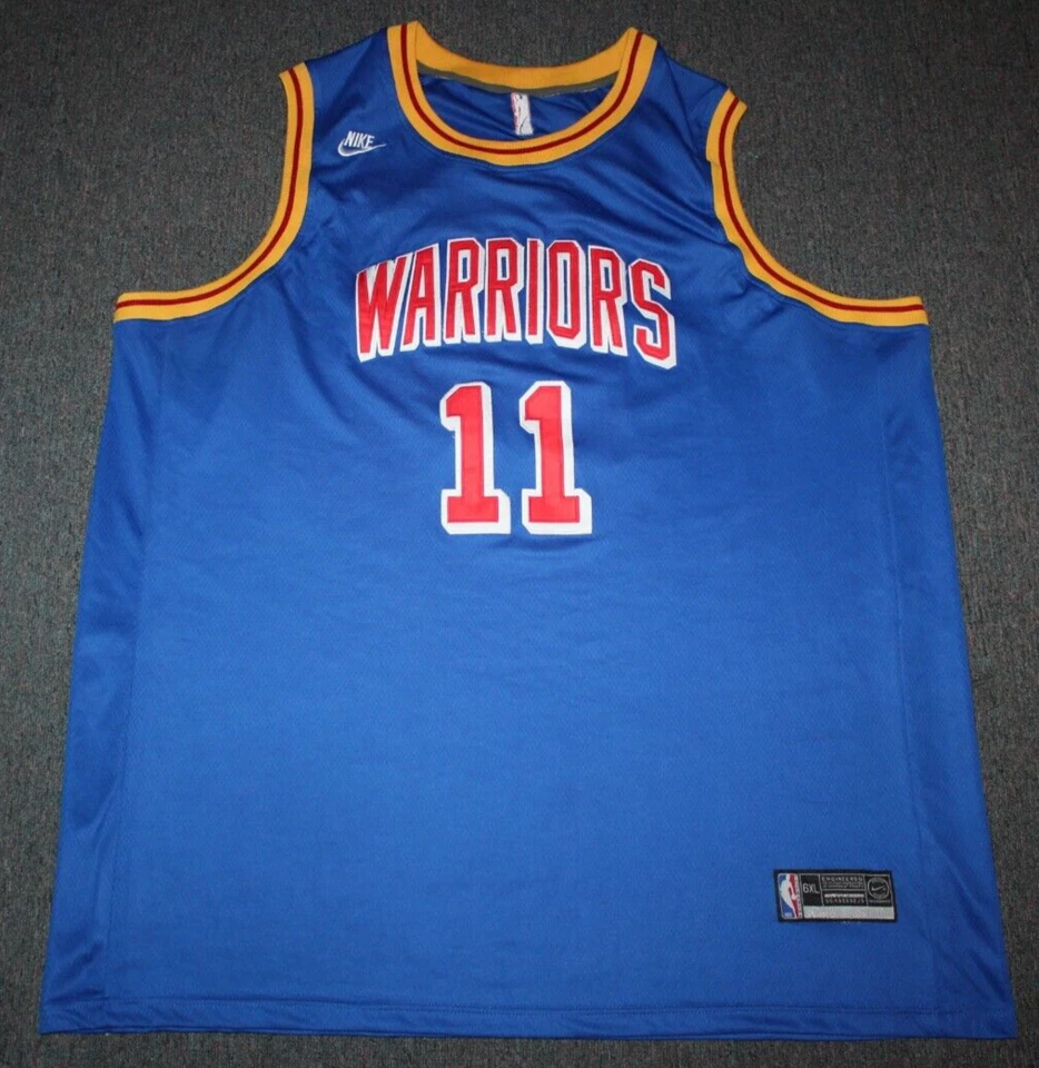 Klay Thompson Golden State Warriors #11 Jersey 6XL Nike Classic Edition  Blue - Image 1 of 4